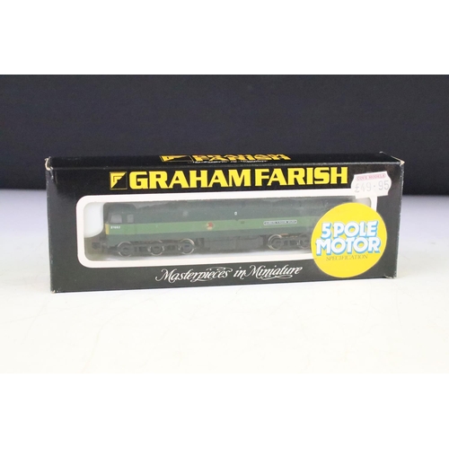 32 - Five boxed Graham Farish N gauge locomotives to include 1017 Class J94 NCB Blue, 1656 2-6-4 Standard... 