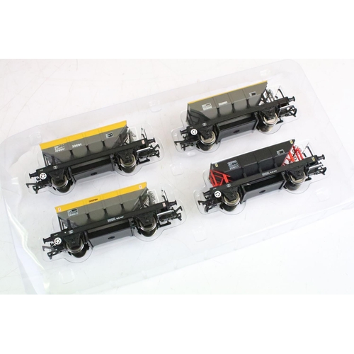 35 - Four boxed Heljan OO gauge items of rolling stock to include 5010 Cargowagen basic blue & silver wea... 