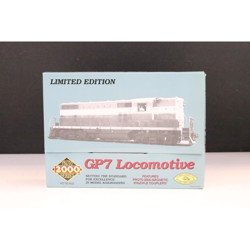 45 - Seven boxed Life Like Trains Proto Series 2000 HO gauge locomotives to include GP18 RM587126, GP7 RM... 