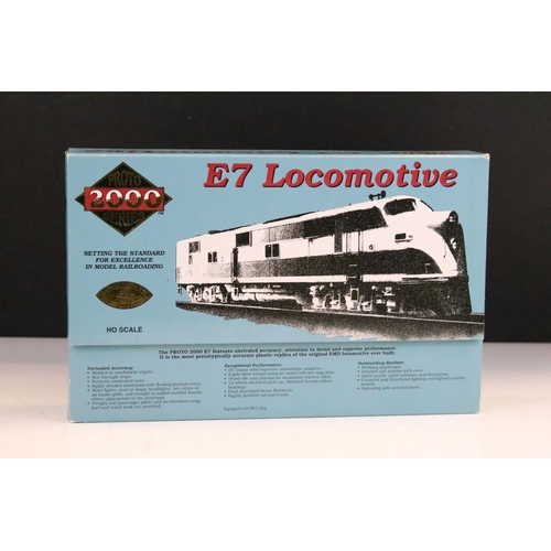 45 - Seven boxed Life Like Trains Proto Series 2000 HO gauge locomotives to include GP18 RM587126, GP7 RM... 