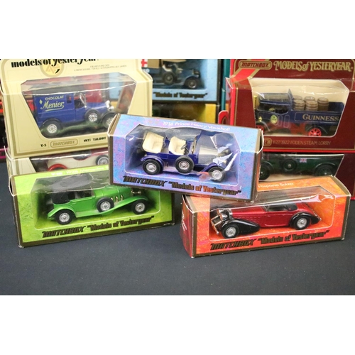 1034 - 24 Boxed diecast models to include Matchbox Models of Yesteryear, Corgi & Lledo examples, featuring ... 