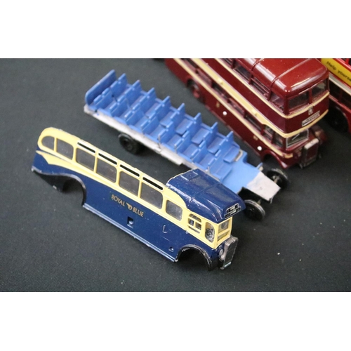 1036 - Around 45 metal kit built model buses to include SMTS, Black Country Models, Westward, Anbrico etc, ... 