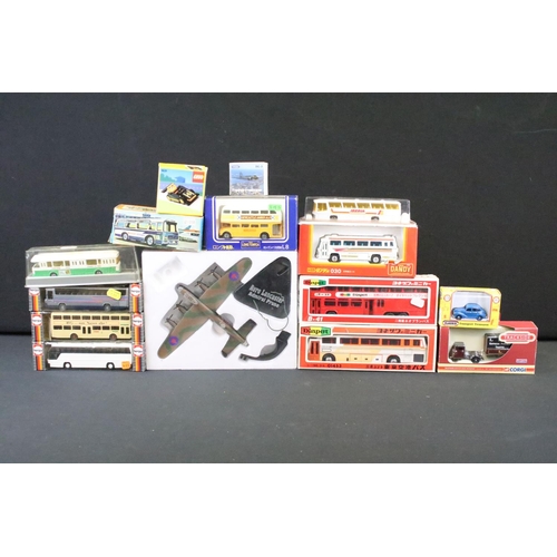 1037 - Around 45 boxed & carded diecast & plastic models to include Diapet, Classix, Oxford, Herpa, Tomica,... 