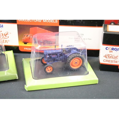 1038 - 30 Boxed diecast models to include Commercials from Corgi, Matchbox, Brumm, Atlas Great British Buse... 