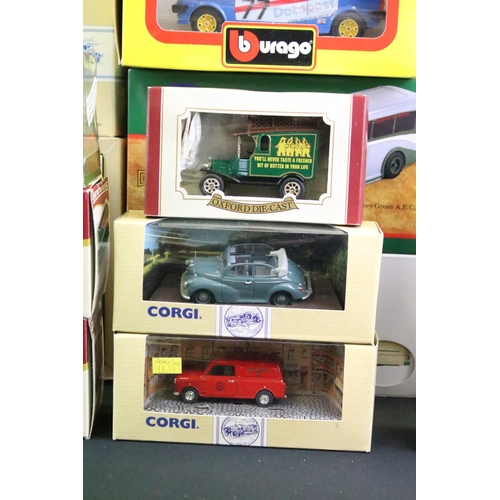 1038 - 30 Boxed diecast models to include Commercials from Corgi, Matchbox, Brumm, Atlas Great British Buse... 