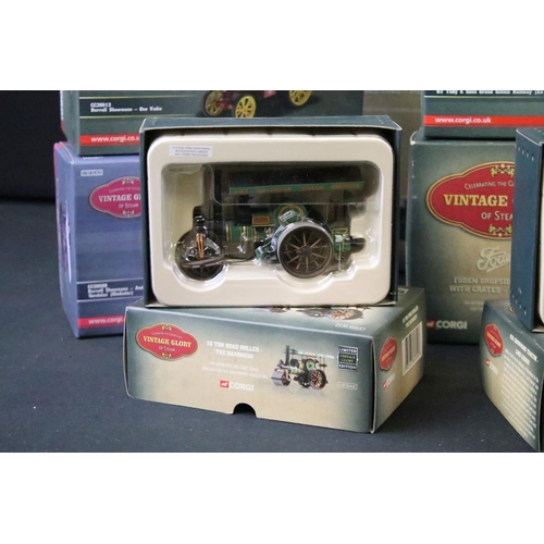 1039 - 14 Boxed Corgi ' Vintage Glory Of Steam ' 1/50 ltd edn diecast models to include 80103, CC20503, 801... 