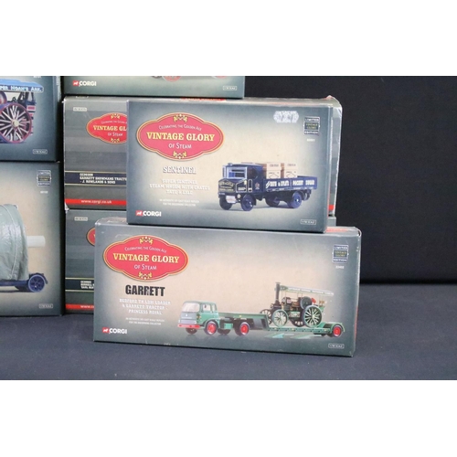 1039 - 14 Boxed Corgi ' Vintage Glory Of Steam ' 1/50 ltd edn diecast models to include 80103, CC20503, 801... 