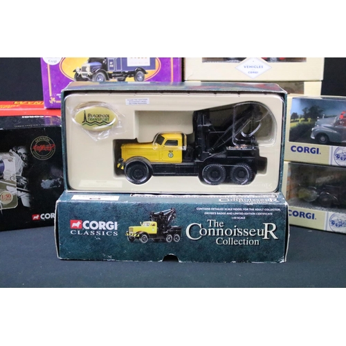 1040 - 14 Boxed Corgi diecast models to include 251 Hillman Imp (cracked windscreen, otherwise diecast gd, ... 