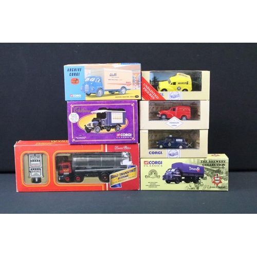 1040 - 14 Boxed Corgi diecast models to include 251 Hillman Imp (cracked windscreen, otherwise diecast gd, ... 