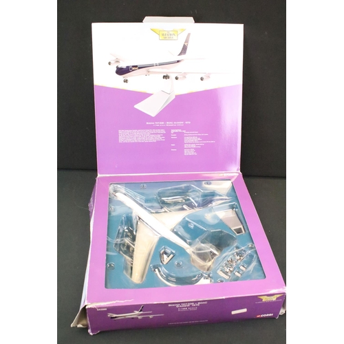 1044 - Six boxed 1/144 scale Corgi The Aviation Archive diecast models to include 2 x Classic Propliners fe... 