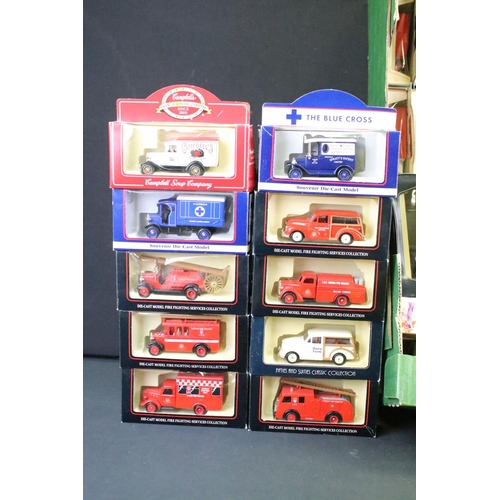 1047 - Around 70 Boxed Lledo diecast models to include London's Burning, The Blue Cross, Days Gone vanguard... 