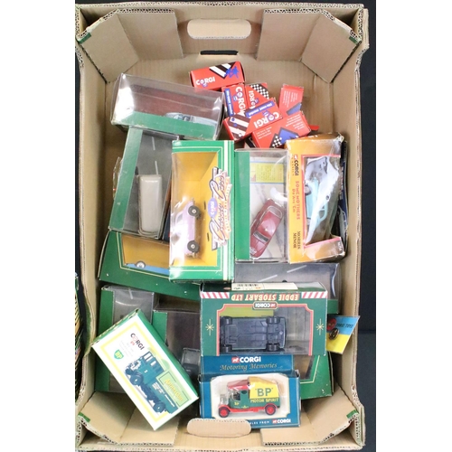 1048 - Over 40 boxed Corgi diecast models to include 96758 Some Mothers Do 'Ave 'Em (tatty box), CC09003 Da... 