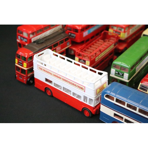 1050 - Collection of 38 diecast models buses / trams to include Corgi Original Omnibus, EFE & Dinky example... 