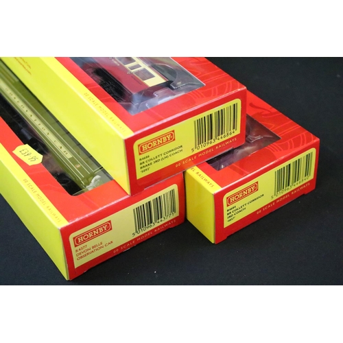 58 - 31 Boxed Hornby OO gauge items of rolling stock to include to include R4686 BR Collett Corridor Brak... 