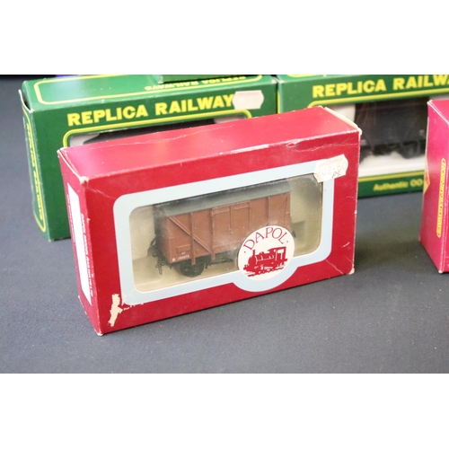 61 - 33 Boxed OO gauge items of rolling stock to include 15 x Replica Railways, 10 x Dapol, 3 x Hornby/Tr... 