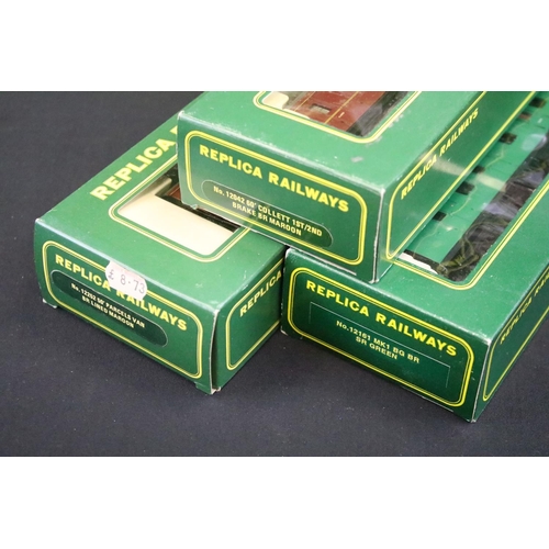 61 - 33 Boxed OO gauge items of rolling stock to include 15 x Replica Railways, 10 x Dapol, 3 x Hornby/Tr... 