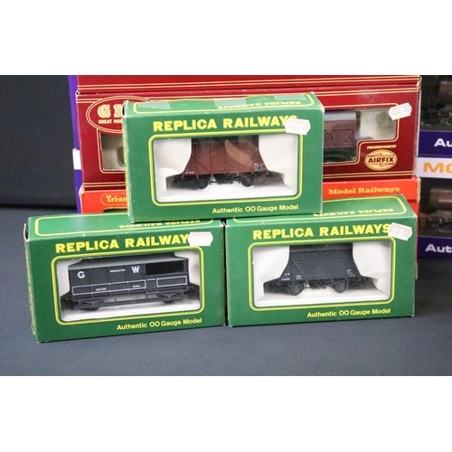 61 - 33 Boxed OO gauge items of rolling stock to include 15 x Replica Railways, 10 x Dapol, 3 x Hornby/Tr... 