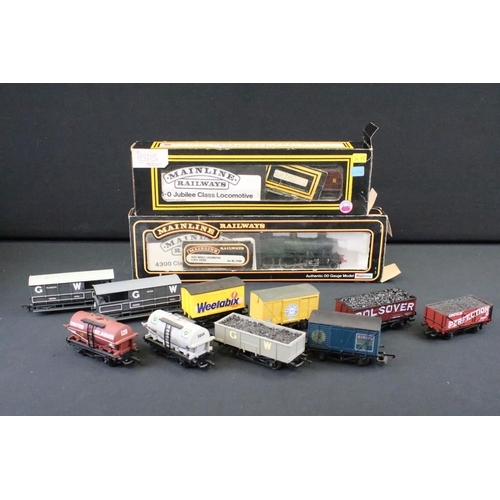 75 - Two boxed Palitoy Mainline OO gauge locomotives to include Windwood Islands and GWR 2-6-0 9310, both... 