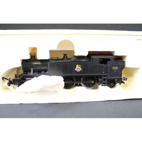 83 - Boxed Hornby OO gauge R3110 BR 2-6-2T 61XX Class Locomotive 6129 plus 8 x boxed Hornby OO gauge item... 