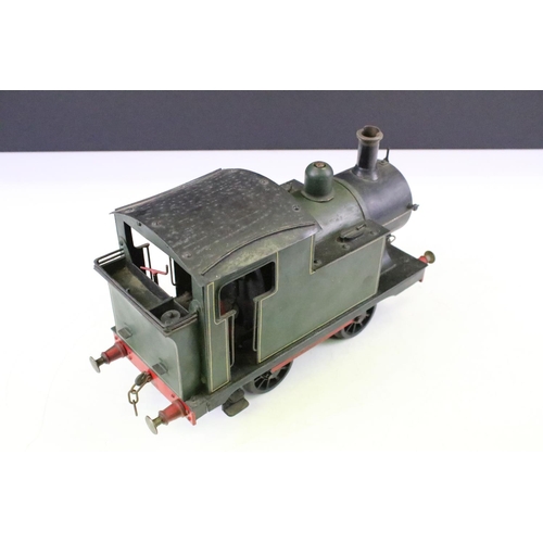 86 - 0-4-0 Pioneer tank locomotive in green livery, 2.5