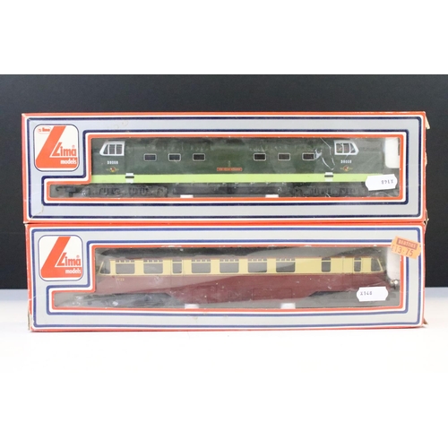 89 - Two boxed Lima OO gauge locomotives to include 205105MWG The Green Howards and 205133MWG W22