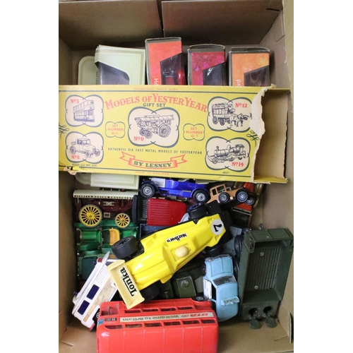 1206 - Collection of around 60 diecast models to include Matchbox, Corgi, Dinky, Tonka, Solido,..., featuri... 