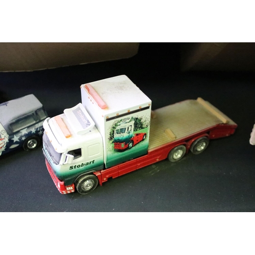 1208 - Large collection of assorted haulage diecast models to include examples from Corgi, Joal, Tonka, etc... 