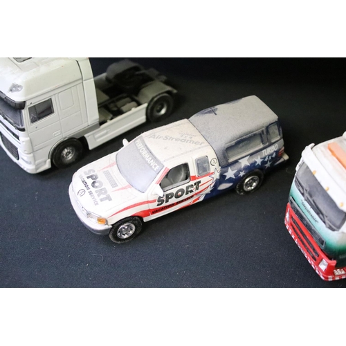 1208 - Large collection of assorted haulage diecast models to include examples from Corgi, Joal, Tonka, etc... 