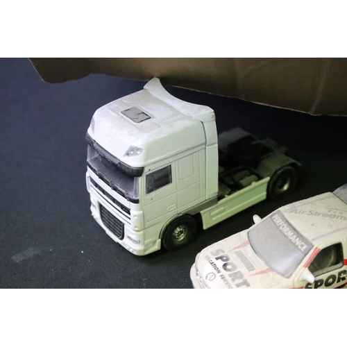 1208 - Large collection of assorted haulage diecast models to include examples from Corgi, Joal, Tonka, etc... 