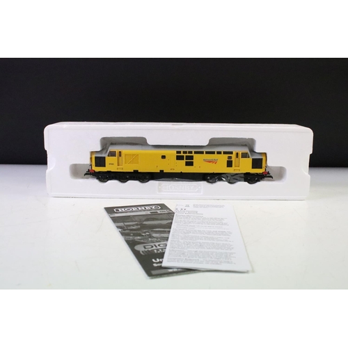 159 - Boxed Hornby Railroad Digital with TTS Sound R3289TTS Class 37 Network Rail 97301 locomotive