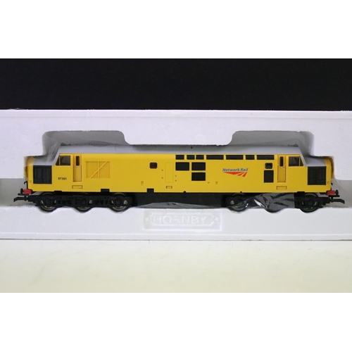 159 - Boxed Hornby Railroad Digital with TTS Sound R3289TTS Class 37 Network Rail 97301 locomotive