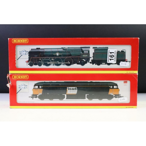 161 - Two boxed Hornby OO gauge Super Detail locomotives to include R2751X Loadhaul Co Co Diesel Electric ... 