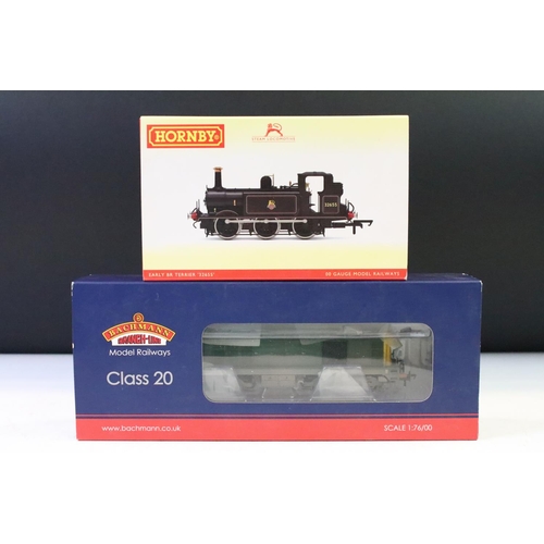 163 - Two boxed OO gauge locomotives to include Bachmann 32-034A 'Decoder Fitted' Class 20 20141 BR Green ... 