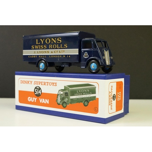 1052 - Ten Boxed Atlas Editions Dinky commercial diecast models to include 948 Tractor-Trailer McLean, 533 ... 