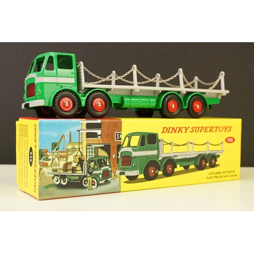 1052 - Ten Boxed Atlas Editions Dinky commercial diecast models to include 948 Tractor-Trailer McLean, 533 ... 