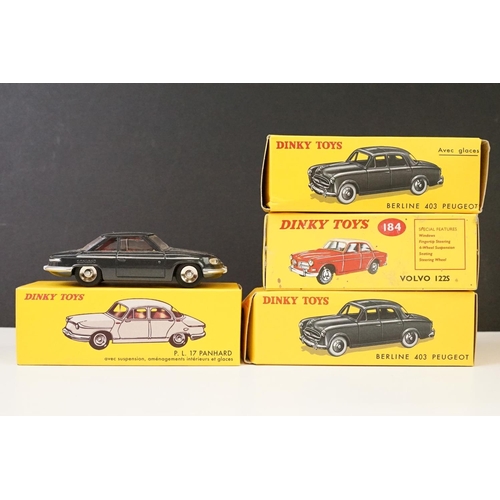 1053 - 28 Boxed Atlas / Norev  Dinky diecast models to include 555 Ford Thunderbird, 24S Simca 8 Sport, 24Y... 