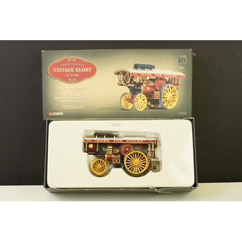 1056 - Eight boxed Corgi Vintage Glory of Steam ltd edn 1/50 scale diecast models to include 80108 (tearing... 