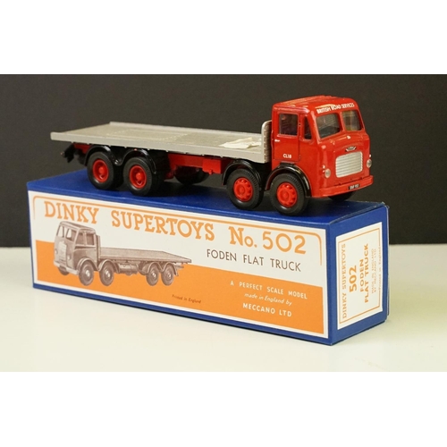 1057 - 22 Boxed Atlas /Norev  Dinky commercial diecast models to include 934 Leyland Octopus Wagon, No 502 ... 