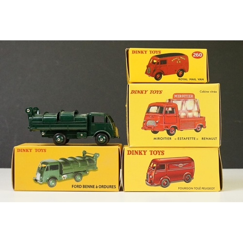 1058 - 14 Boxed Atlas / Norev  Dinky commercial diecast models to include 32AB Tracteur Panhard, 25B Fourgo... 