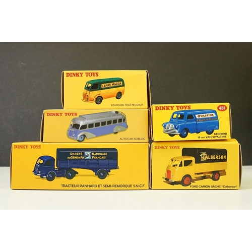 1058 - 14 Boxed Atlas / Norev  Dinky commercial diecast models to include 32AB Tracteur Panhard, 25B Fourgo... 