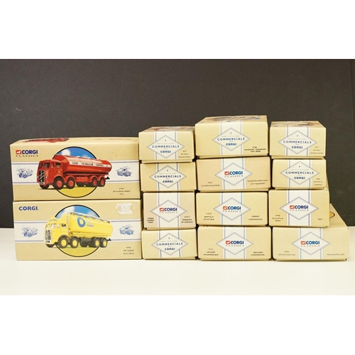 1061 - 14 Boxed Corgi Classics diecast models with certificates, to include Classic Public Transport, Class... 