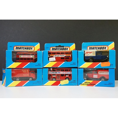 1068 - 21 Boxed / carded Matchbox diecast models to include carded Royal Mail three pack set, 2 x carded 65... 