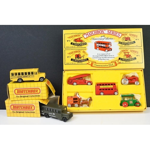 1068 - 21 Boxed / carded Matchbox diecast models to include carded Royal Mail three pack set, 2 x carded 65... 