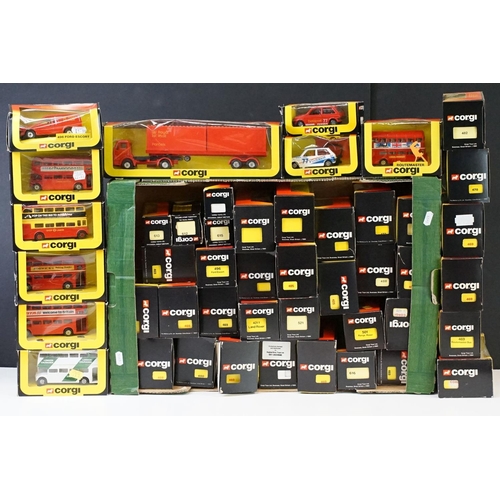 1069 - 45 Boxed Corgi diecast models to include 612, 613, 615, 469 (numerous variants), 480, 478, 1109 Roya... 