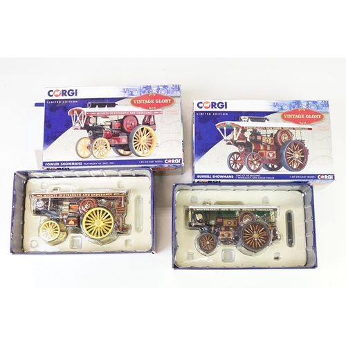 1070 - Eight boxed Corgi Vintage Glory 1/50 ltd edn diecast models with collector cards, to include CC20114... 