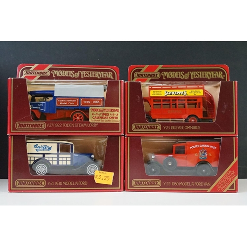 1071 - 24 boxed Matchbox Models of Yesteryear diecast models to include 1820 Passenger Coach & Horses, V21 ... 