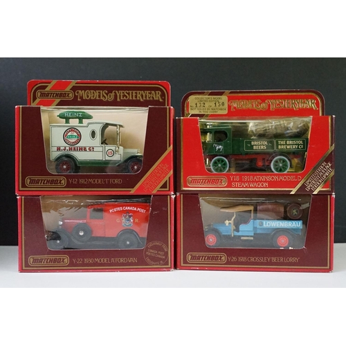 1071 - 24 boxed Matchbox Models of Yesteryear diecast models to include 1820 Passenger Coach & Horses, V21 ... 