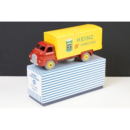 1073 - Boxed Dinky 407 Ford Transit Van diecast model (diecast shows some surface wear / marking, box missi... 