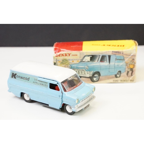 1073 - Boxed Dinky 407 Ford Transit Van diecast model (diecast shows some surface wear / marking, box missi... 