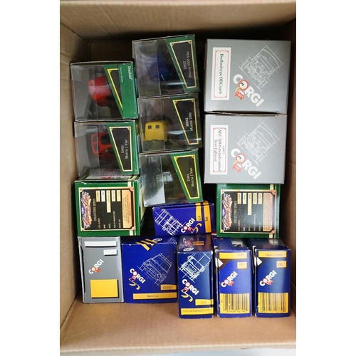 1074 - 40 Boxed Corgi diecast models to include GPO Telephones ltd edn set, various Ford Transit vans etc, ... 